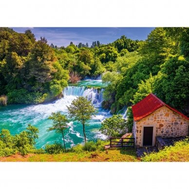 Водопады Крка, Хорватия 1000 шт. 1