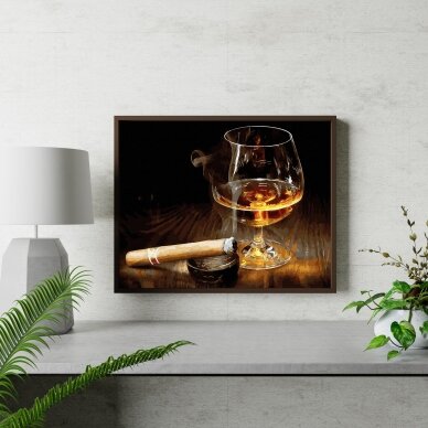 Cognac and cigar 40*50 cm 1