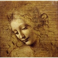 Leonardo da Vinci: Giovane Fanciulla veidas 1000 vnt.
