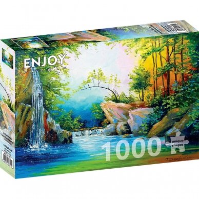 In the Woods near the Waterfall 1000 pcs.