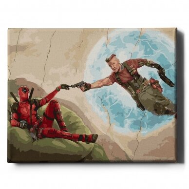 „Deadpool“ sukūrimas 40*50 cm