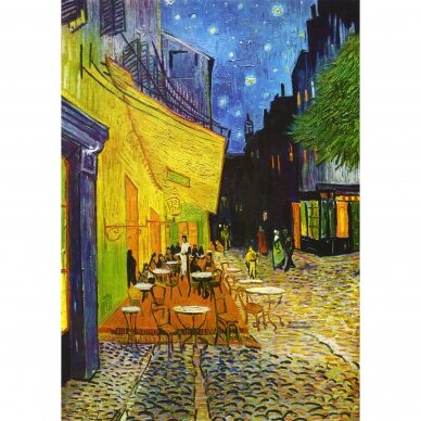 Vincentas Van Gogas: Kavinės terasa naktį 1000 vnt.