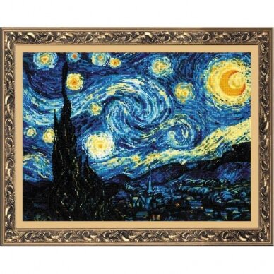 Žvaigždėta naktis (V. van Gogas) 40x30 cm
